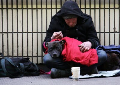 Being homeless