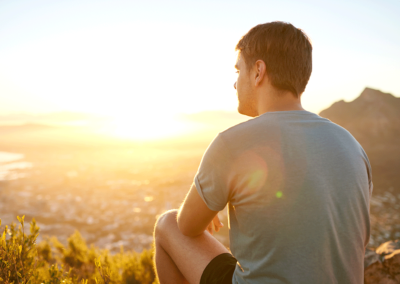 Breathing exercise to calm the body