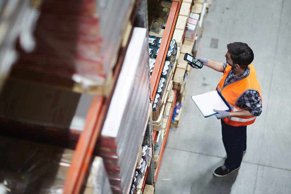 Shift-worker_07.26 Image showing shift worker in warehouse